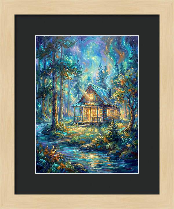 Cabin Under Stars