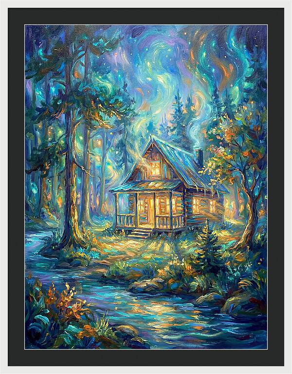 Cabin Under Stars