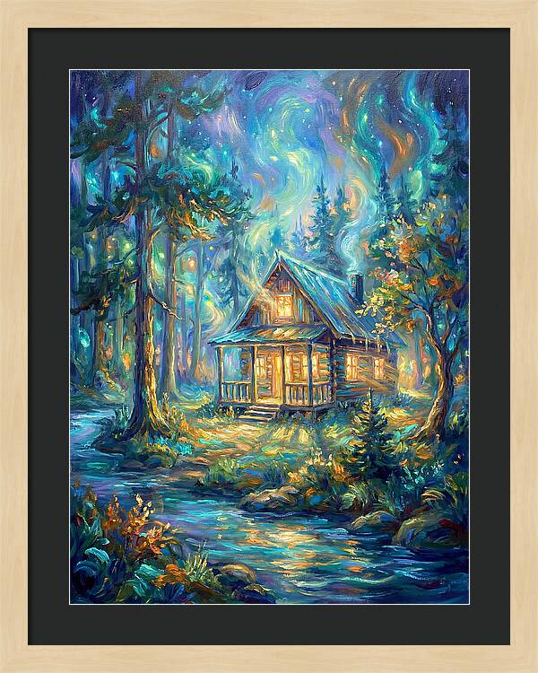 Cabin Under Stars