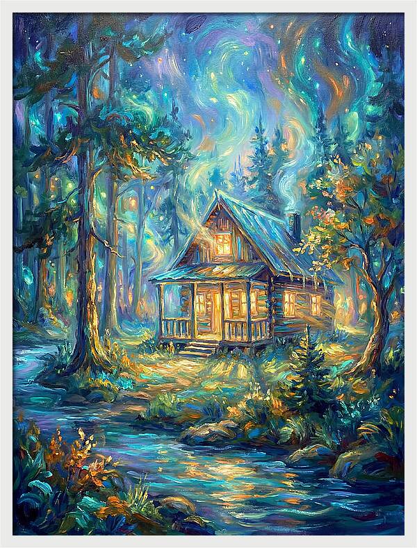 Cabin Under Stars