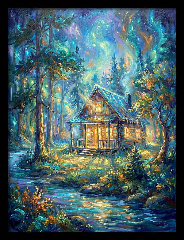 Cabin Under Stars