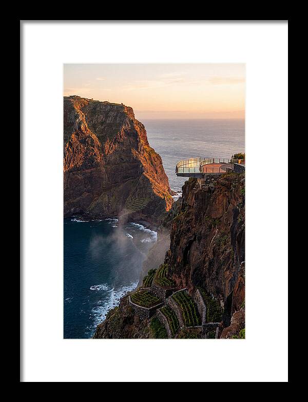 Cabo Girao Cliff At Sunset
