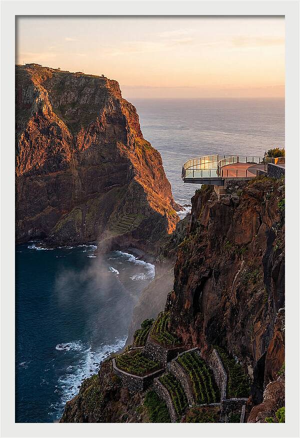 Cabo Girao Cliff At Sunset