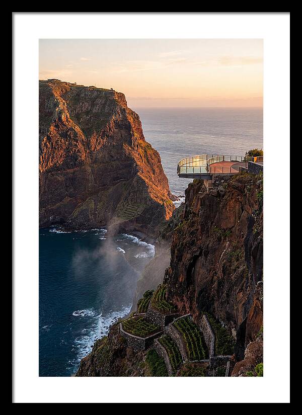 Cabo Girao Cliff At Sunset