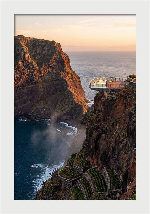 Cabo Girao Cliff At Sunset
