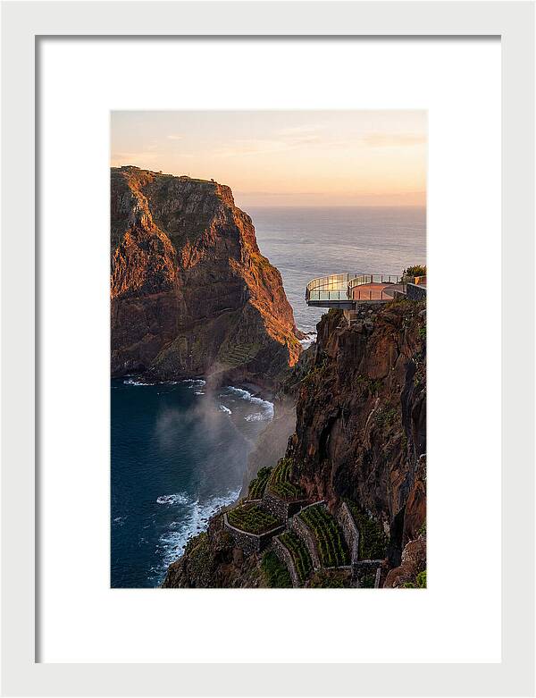 Cabo Girao Cliff At Sunset