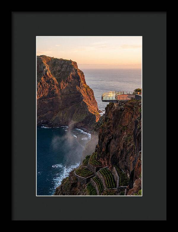 Cabo Girao Cliff At Sunset