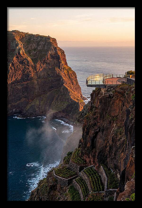 Cabo Girao Cliff At Sunset