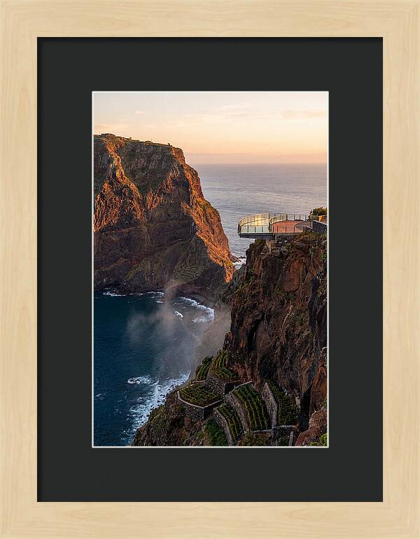 Cabo Girao Cliff At Sunset