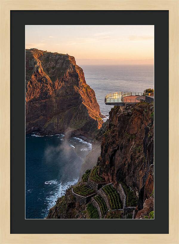 Cabo Girao Cliff At Sunset