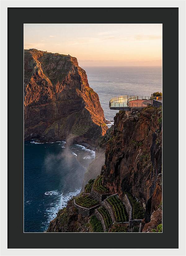 Cabo Girao Cliff At Sunset