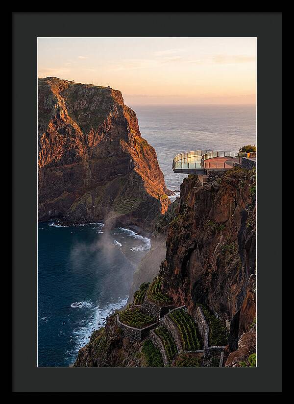 Cabo Girao Cliff At Sunset