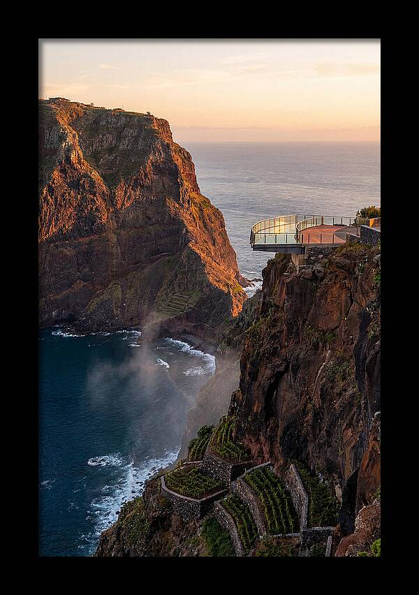 Cabo Girao Cliff At Sunset