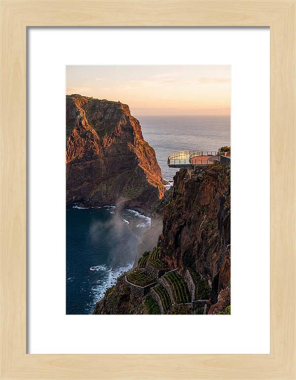 Cabo Girao Cliff At Sunset