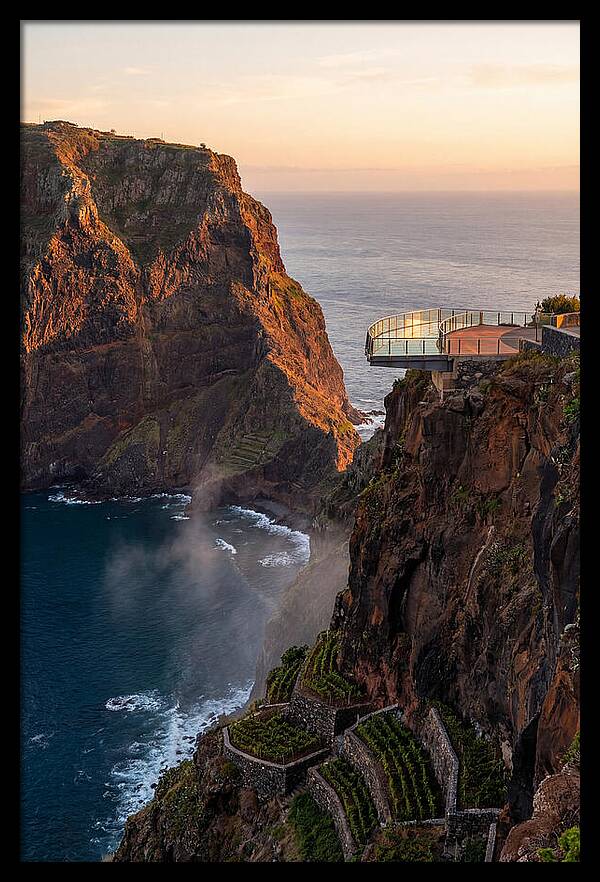 Cabo Girao Cliff At Sunset