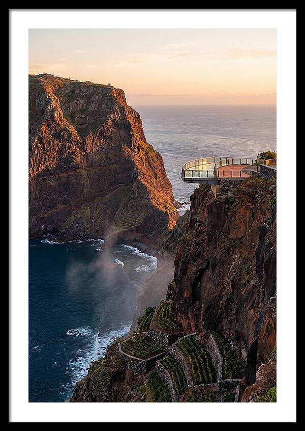 Cabo Girao Cliff At Sunset