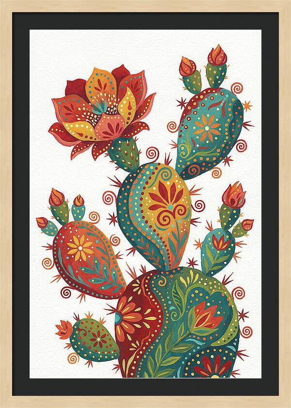 Cactus Flower Delight