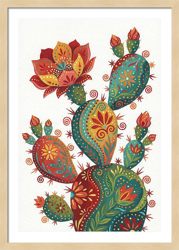 Cactus Flower Delight