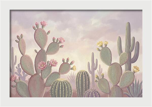Cactus Garden Blooms