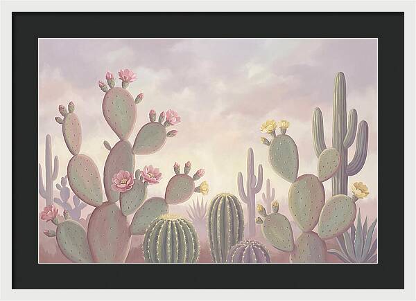 Cactus Garden Blooms
