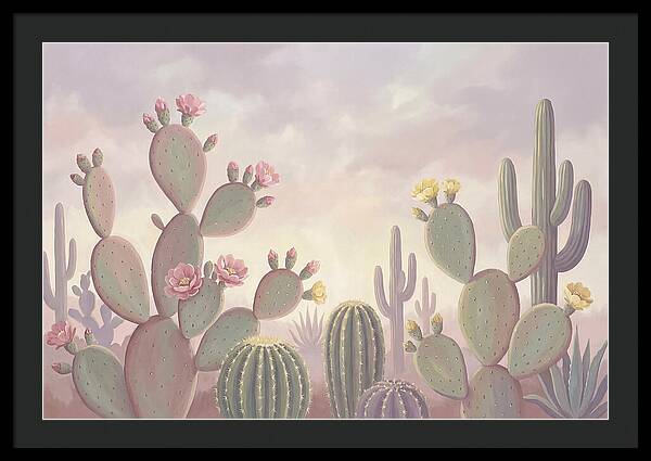 Cactus Garden Blooms