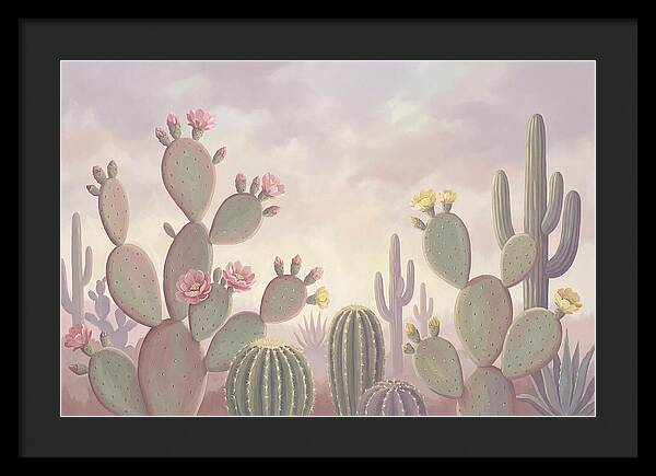 Cactus Garden Blooms