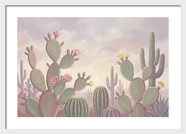 Cactus Garden Blooms
