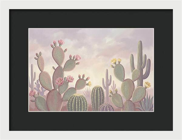 Cactus Garden Blooms