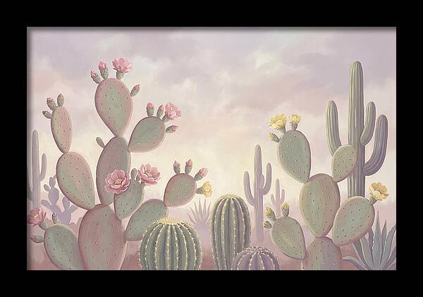 Cactus Garden Blooms