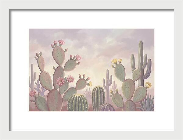 Cactus Garden Blooms