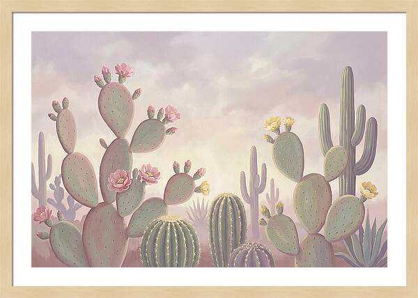 Cactus Garden Blooms