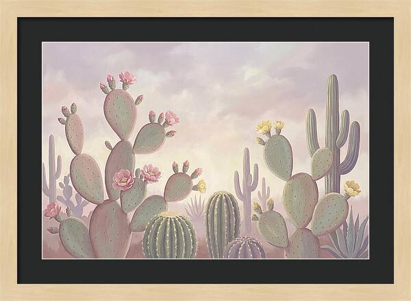 Cactus Garden Blooms