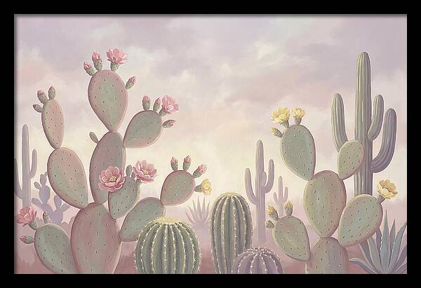 Cactus Garden Blooms