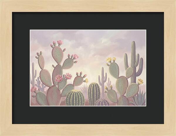 Cactus Garden Blooms
