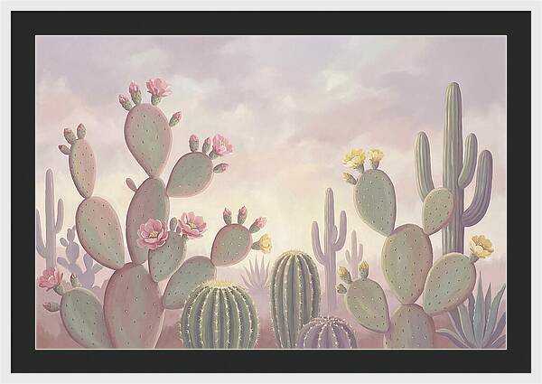 Cactus Garden Blooms