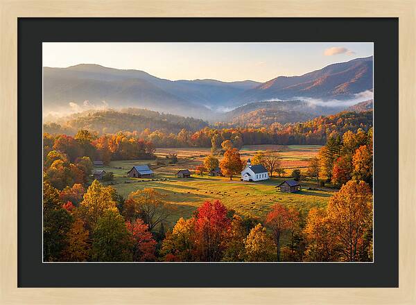 Cades Cove Serenity At Dusk