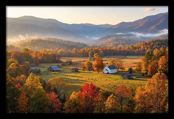 Cades Cove Serenity At Dusk