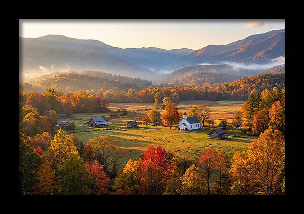 Cades Cove Serenity At Dusk