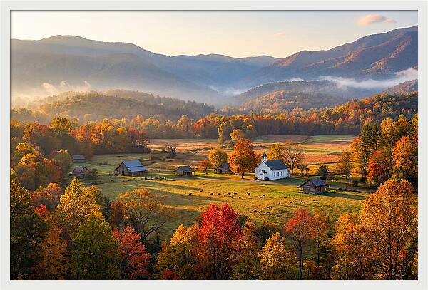 Cades Cove Serenity At Dusk
