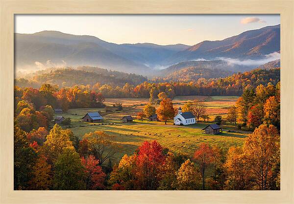 Cades Cove Serenity At Dusk