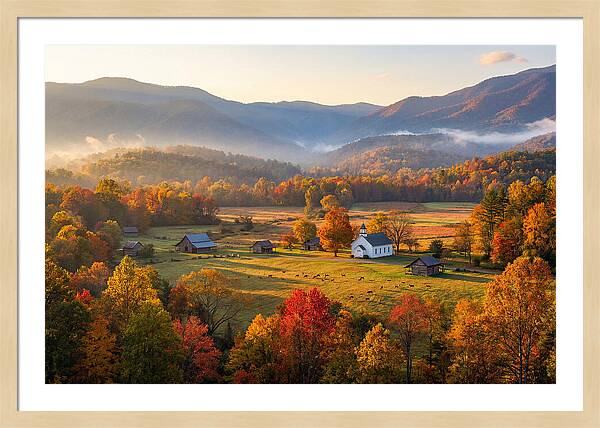 Cades Cove Serenity At Dusk
