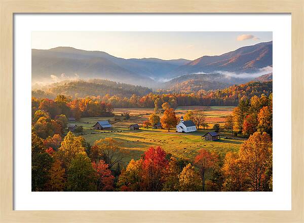 Cades Cove Serenity At Dusk