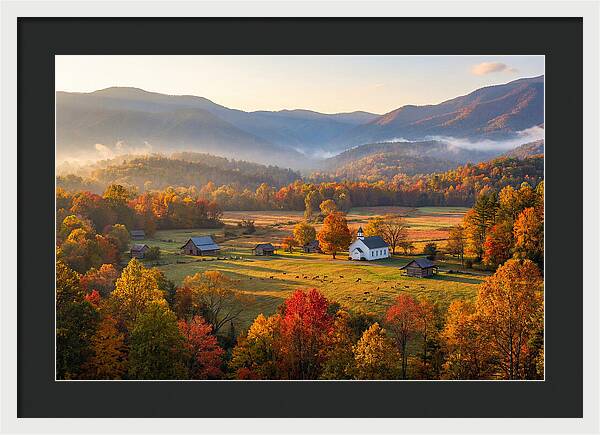 Cades Cove Serenity At Dusk