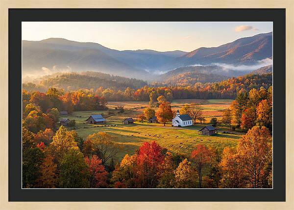 Cades Cove Serenity At Dusk