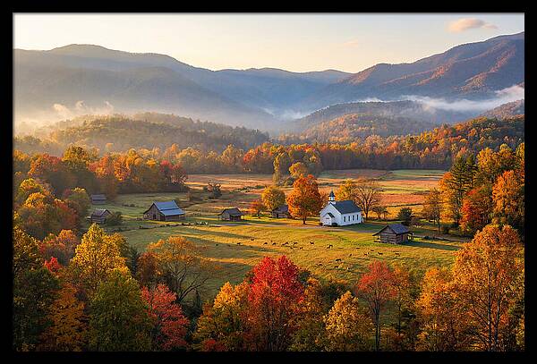 Cades Cove Serenity At Dusk