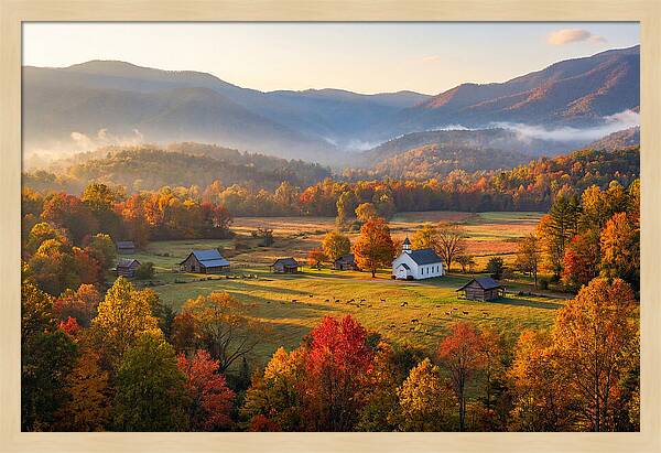 Cades Cove Serenity At Dusk