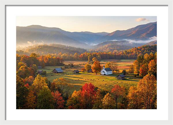 Cades Cove Serenity At Dusk