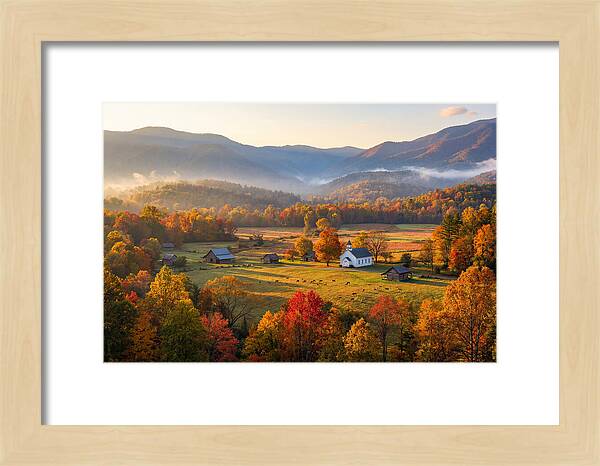 Cades Cove Serenity At Dusk