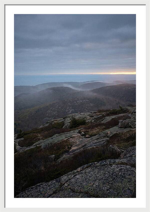 Cadillac Mountain Sunrise Serenity