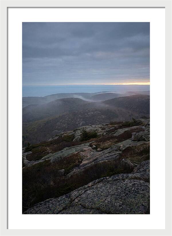 Cadillac Mountain Sunrise Serenity